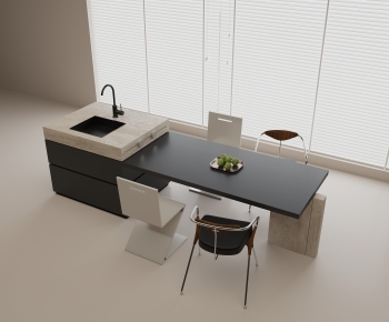Modern Dining Table And Chairs-ID:824711088
