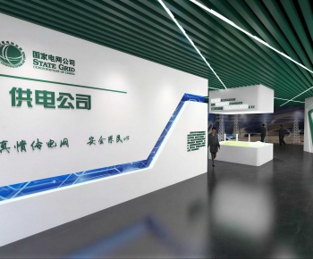 Modern Exhibition Hall-ID:671210058
