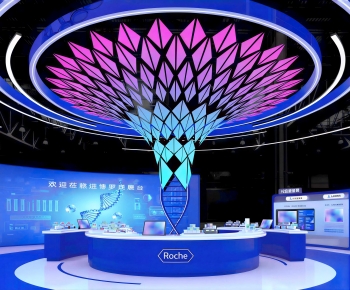 Modern Exhibition Hall-ID:986474048