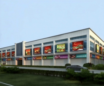 Modern Building Appearance-ID:553653963