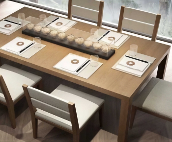 Modern Dining Table And Chairs-ID:219641924