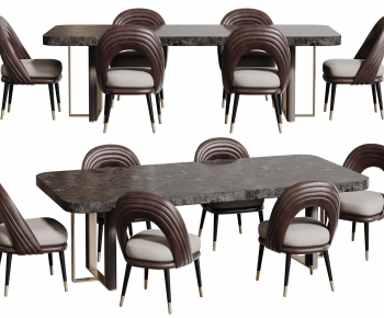 Modern Dining Table And Chairs-ID:493448025