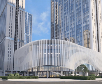 Modern Building Appearance-ID:436821065