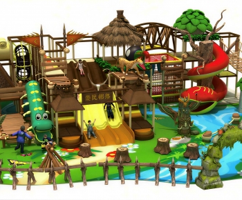 Modern Children's Amusement Park-ID:293356903