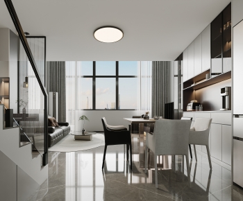 Modern A Living Room-ID:721313001