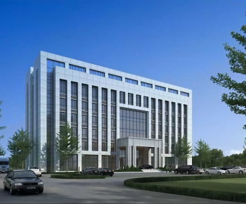 Modern Appearance Of Commercial Building-ID:882065064