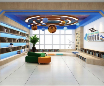 Modern Children's Reading Room-ID:502904893