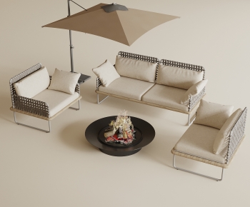 Wabi-sabi Style Outdoor Sofa-ID:191394095