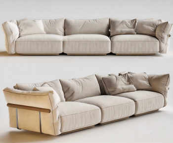 Modern Three-seat Sofa-ID:454015029