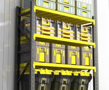 Modern Supermarket Shelf-ID:773896935
