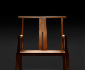 New Chinese Style Lounge Chair-ID:857729949