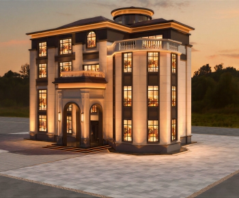 Modern Villa Appearance-ID:586821081