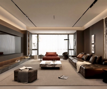 Modern A Living Room-ID:317977917