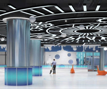 Modern Indoor Stadium-ID:399195917