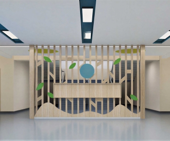 Modern Exhibition Hall-ID:766915088