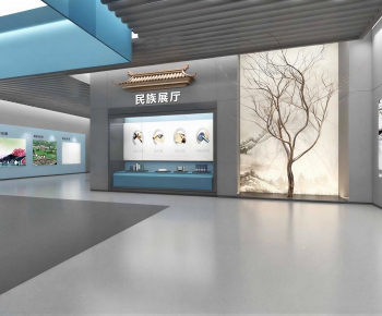Modern Exhibition Hall-ID:293966058