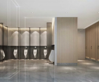 Modern Public Toilet-ID:433547977