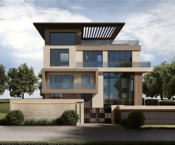 Modern Detached Villa-ID:802509833