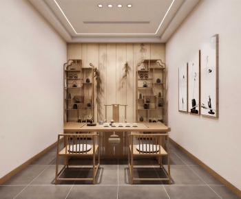 New Chinese Style Tea House-ID:563729054