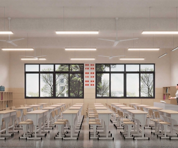 Modern School Classrooms-ID:774446968