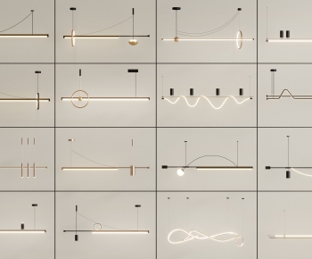 Modern Long Chandelier-ID:682069061