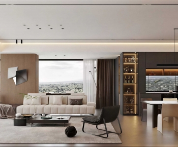 Modern A Living Room-ID:119653947