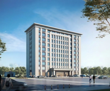 Modern Building Appearance-ID:269345059
