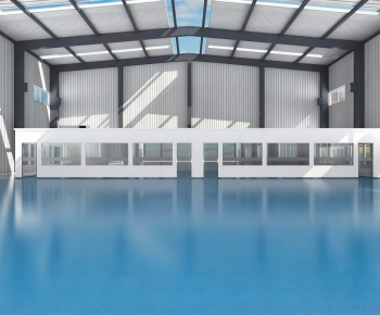 Modern Industrial Building-ID:343532098