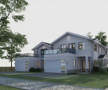 Modern Detached Villa-ID:199352039