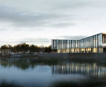 Modern Building Appearance-ID:123799099