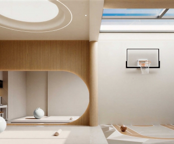 Modern Children's Room Activity Room-ID:707619275