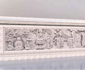 New Chinese Style Landscape Wall-ID:852581023