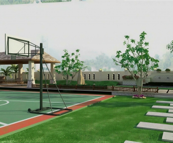Modern Outdoor Sports Stadium-ID:618685961