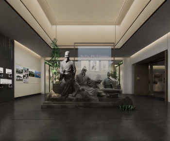 Modern Exhibition Hall-ID:819662093