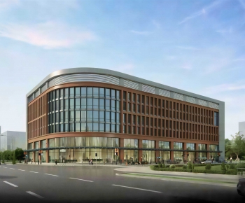 Modern Building Appearance-ID:238457924