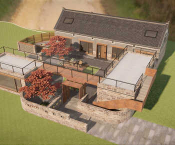 European Style Building Appearance-ID:392689748