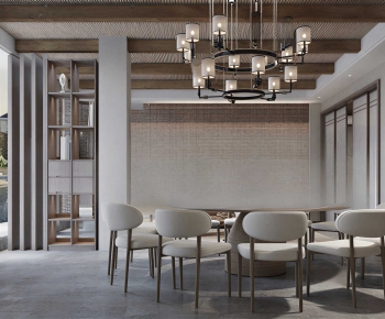 New Chinese Style Dining Room-ID:263536937