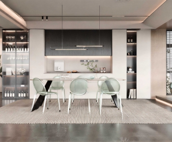 Modern Dining Room-ID:731436971