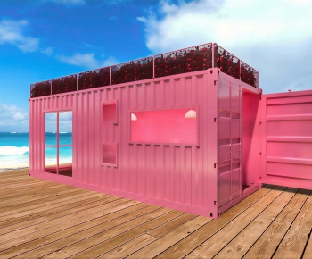 Modern Building Appearance-ID:203634984