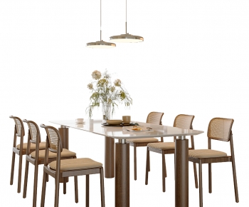 Modern Dining Table And Chairs-ID:322861911