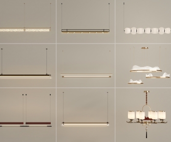 Modern Long Chandelier-ID:384089951