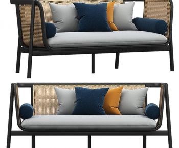 New Chinese Style A Sofa For Two-ID:198740968