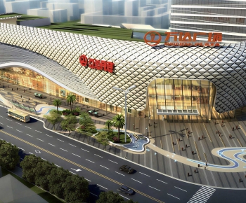 Modern Building Appearance-ID:763134001