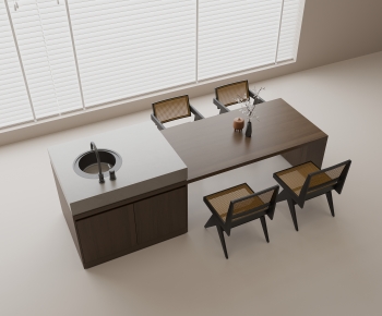 Modern Dining Table And Chairs-ID:429308899
