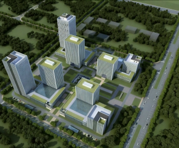 Modern Architectural Bird's-eye View Planning-ID:114969027