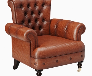 American Style Single Sofa-ID:863070964