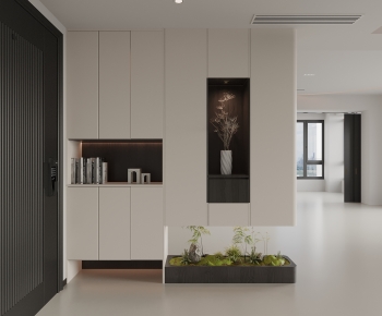Modern Entrance Cabinet-ID:438809434