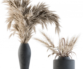 Modern Ground Green Plant Potted Plants-ID:894316915