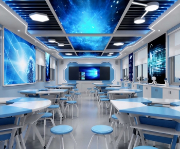 Modern School Classrooms-ID:126966004