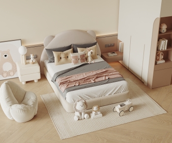 Modern Child's Bed-ID:768414972